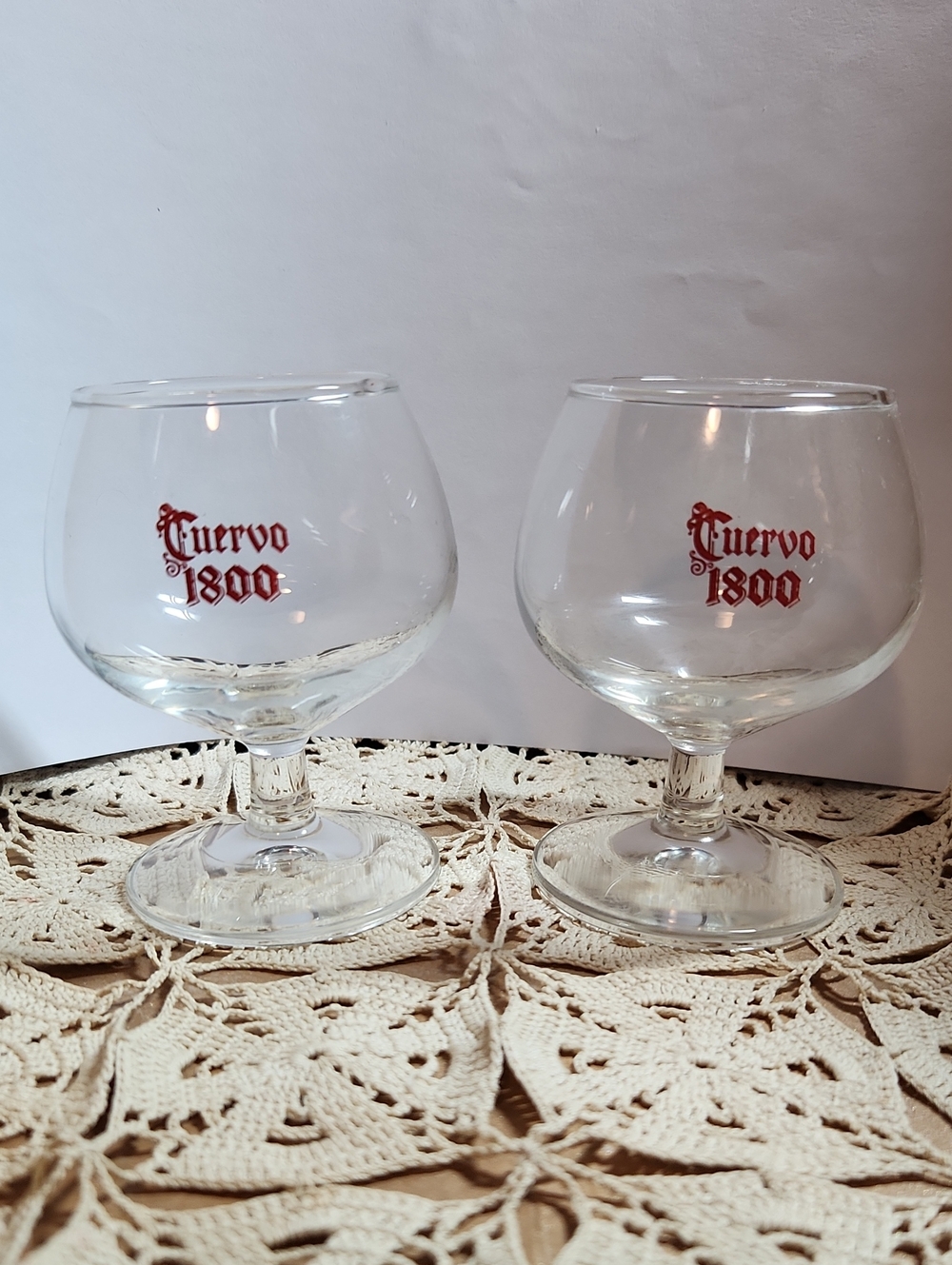 Branded Cuervo 1800 Snifter Glasses - Set of 2